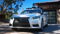 Toyota research division unveils first autonomous test vehicle