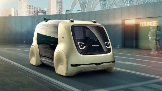 Volkswagen unveils your new self-driving “bar car” lounge concept