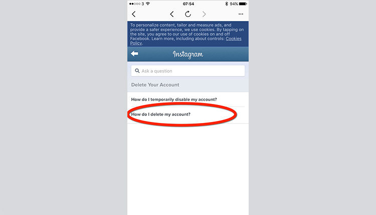 How To Delete An Instagram Account [Step-by-Step Guide] - Step 7 Instagram How do I delete my account