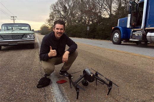 Ethan Hawke shot most of his forthcoming biopic with DJI gear