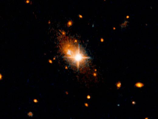 Hubble telescope finds black hole shot out of a distant galaxy