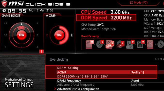 MSI To Bring A-XMP TO Ryzen Motherboards Real Soon