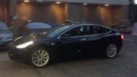 Tesla Model 3 ‘release candidate’ drives off the lot