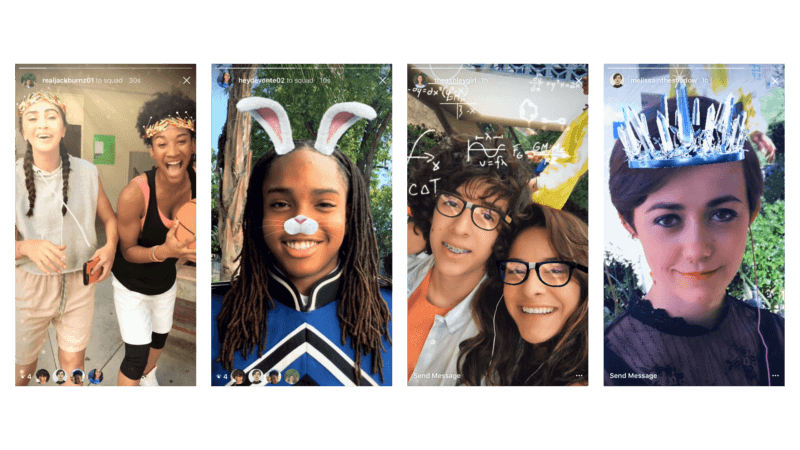 Instagram copies Snapchat’s selfie masks, as Facebook and Messenger already have