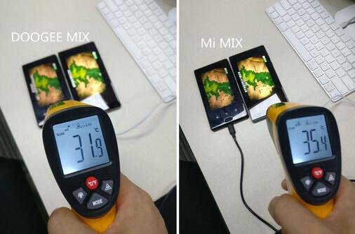 Xiaomi Mi MIX vs Samsung S8 vs DOOGEE MIX: Battery War In Full Display Smartphones