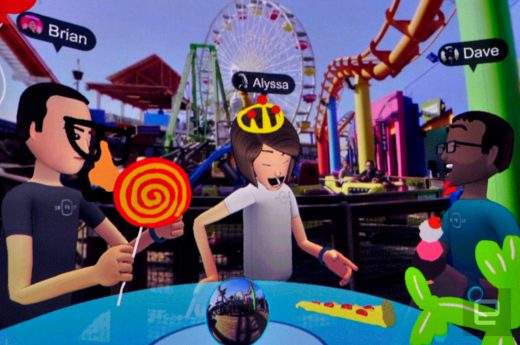 Facebook Spaces VR parties are available for Rift owners today