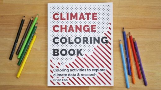 For Your Next Adult Coloring Book, Shade In Data On Climate Change