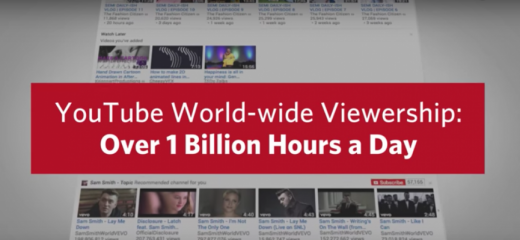 YouTube Serves Up A Billion Hours Of Video A Day