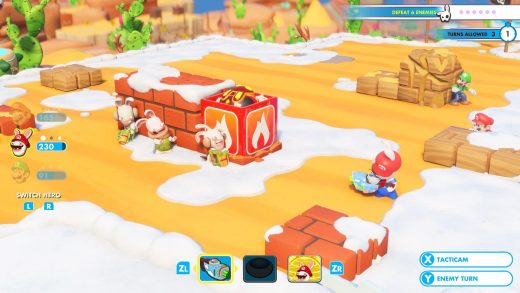 Mario + Rabbids Kingdom Battle – Surprising Moments from Its E3 2017 Demo