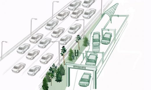 Hyperlane for self-driving cars could reduce congestion