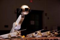 Marimba-playing robot crafts its own tunes