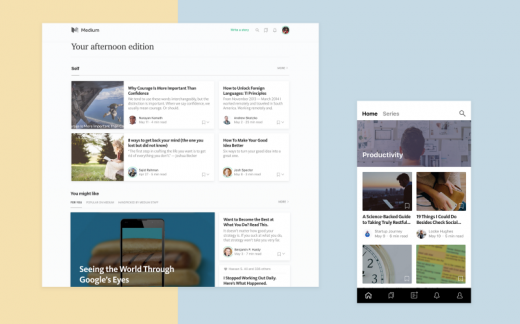 Medium’s existential makeover continues with a revamped homepage