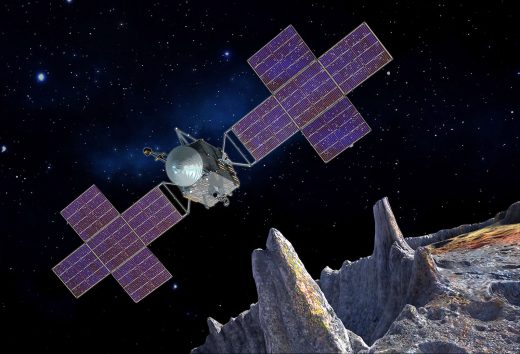 NASA probe on a fast track to reach metallic asteroid