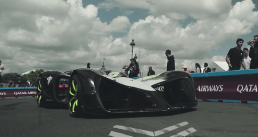 Roborace autonomous car steps it up for Formula E Paris ePrix