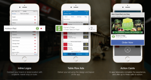CommuteStream now offers native ads for dozens of transit apps around the US