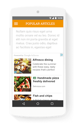 Google goes after mobile native advertising with new AdSense formats | DeviceDaily.com