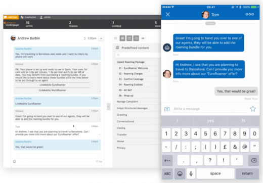 LivePerson offers first out-of-box integration with IBM’s Watson Virtual Agent