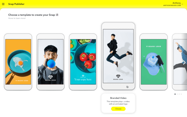 Snapchat’s self-serve ad creation tool converts horizontal videos, websites into vertical video ads | DeviceDaily.com