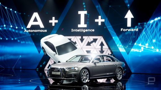 Audi introduces its semi-autonomous A8