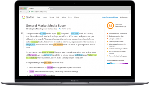 With $20M from Scale, Textio Envisions ‘Augmented Writing’ Everywhere