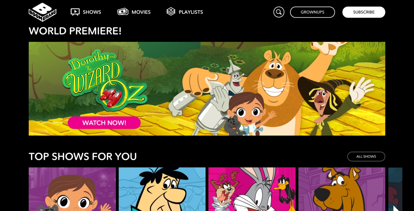 Now Apple TV has access to all the cartoons on Boomerang | DeviceDaily.com