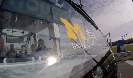 University of Michigan launches its own self-driving shuttle service