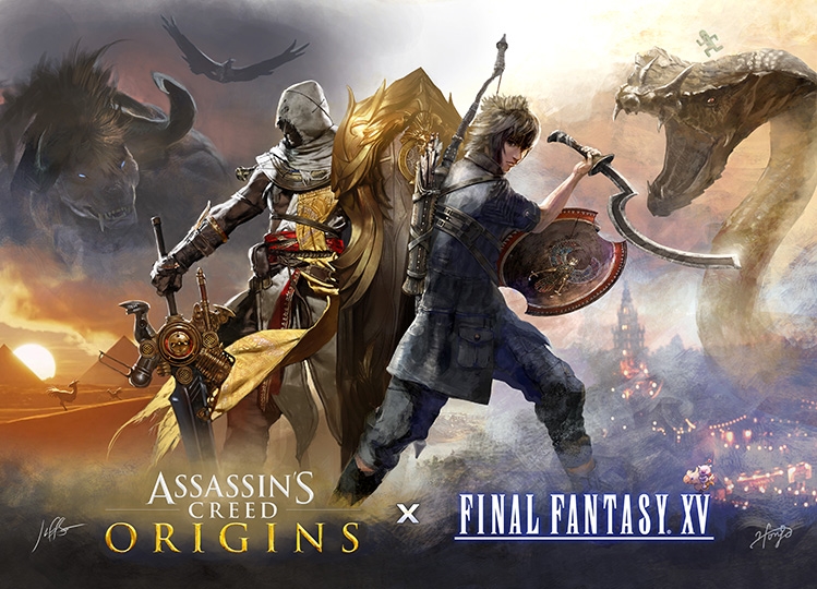 Assassin’s Creed and Final Fantasy XV Collaboration Revealed at Gamescom | DeviceDaily.com