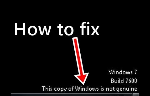 This Copy of Windows is Not Genuine – Permanent Fix [How-to] | DeviceDaily.com