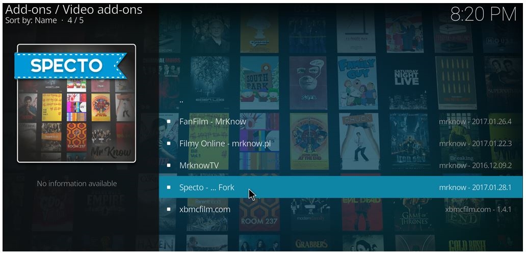 How to Install Specto on Kodi 17 Krypton [Pictures] | DeviceDaily.com