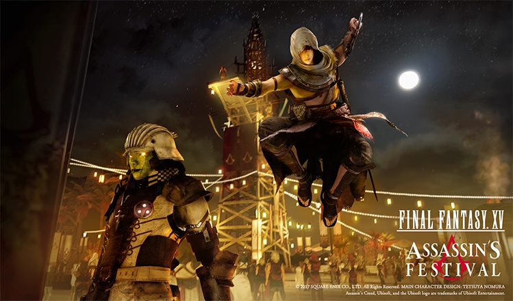 Assassin’s Creed and Final Fantasy XV Collaboration Revealed at Gamescom | DeviceDaily.com