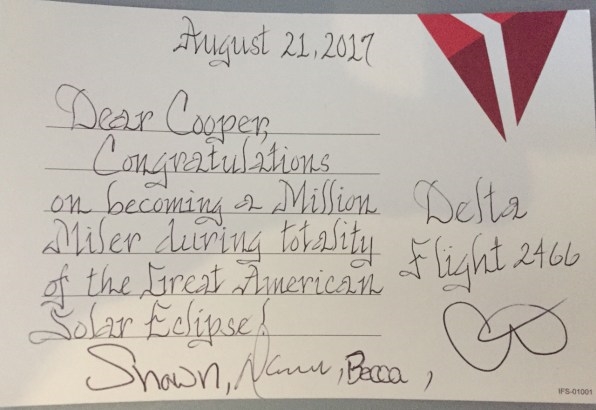 Here’s What The Solar Eclipse Looked Like From Delta’s Flight Of A Lifetime | DeviceDaily.com