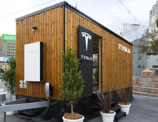 Tesla’s ‘Tiny House’ roadshow demystifies its energy tech