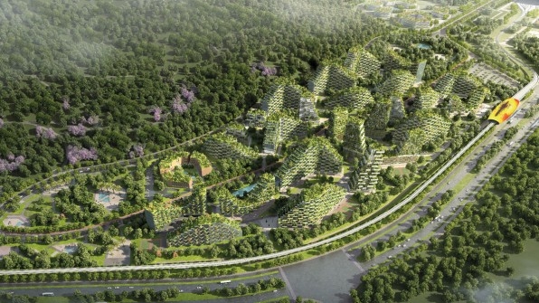 Inside China’s Plan For A Massive Forest-Covered City | DeviceDaily.com Inside China’s Plan For A Massive Forest-Covered City | DeviceDaily.com