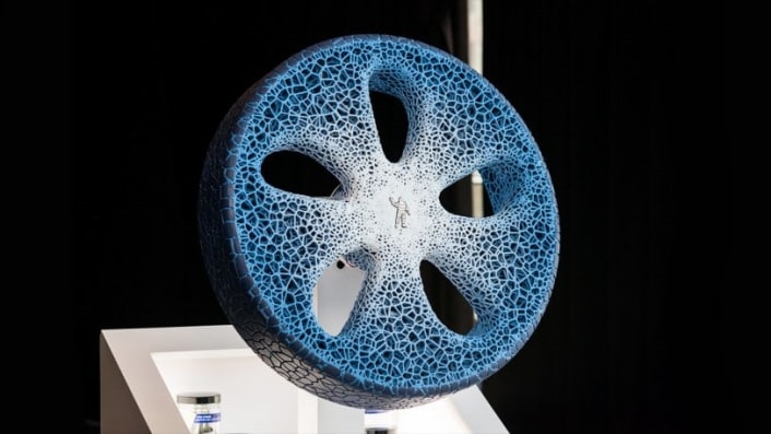 This New Tire Has No Air And Is 3D Printed From Biodegradable Materials | DeviceDaily.com