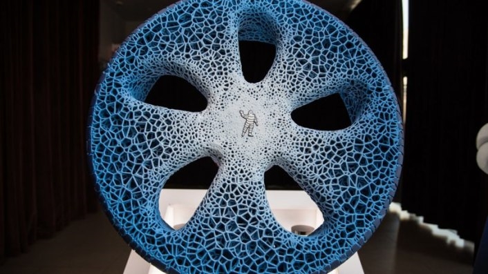 This New Tire Has No Air And Is 3D Printed From Biodegradable Materials | DeviceDaily.com
