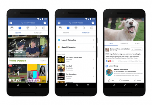 Facebook debuts Watch, its home for original shows