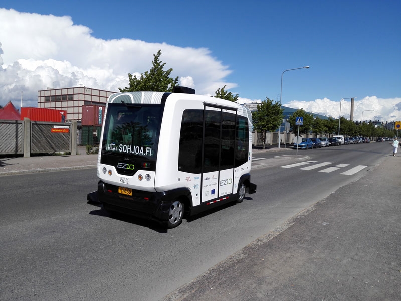 Finland prepares for self-driving shuttle service this fall | DeviceDaily.com