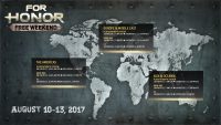 For Honor Free Weekend Runs August 10 – 13, Includes All Platforms