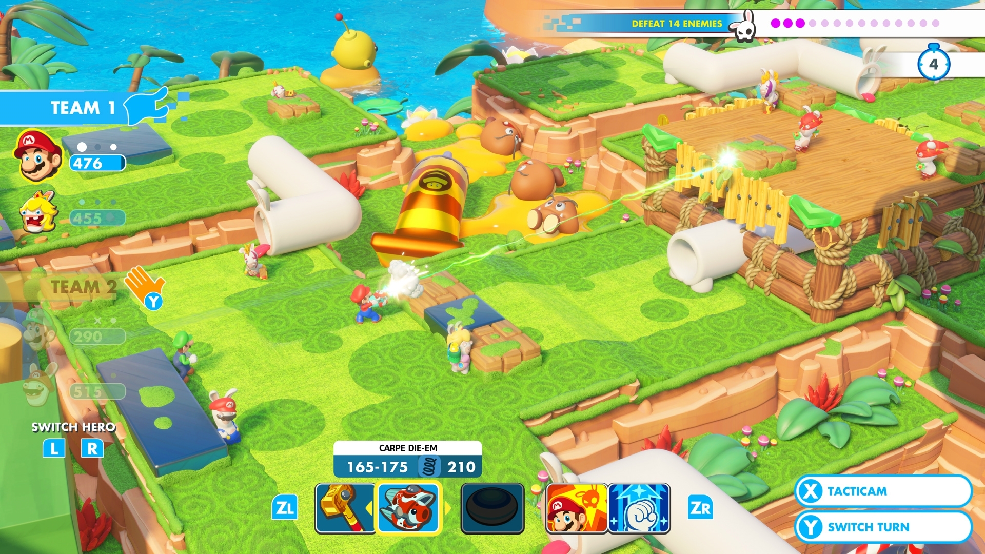 Mario + Rabbids Kingdom Battle – Co-op Challenges and Mischievous Boos | DeviceDaily.com