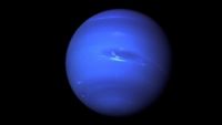 There’s a storm nearly the size of Earth raging on Neptune right now