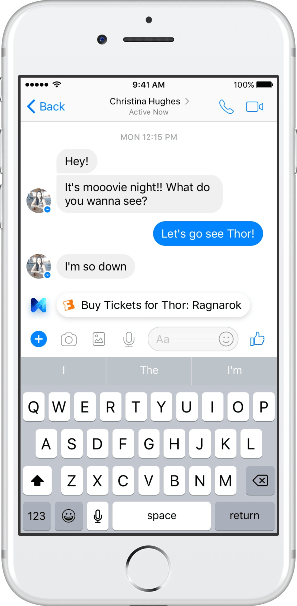 Chatting about movies on Facebook? A bot may drop in to sell you tickets | DeviceDaily.com