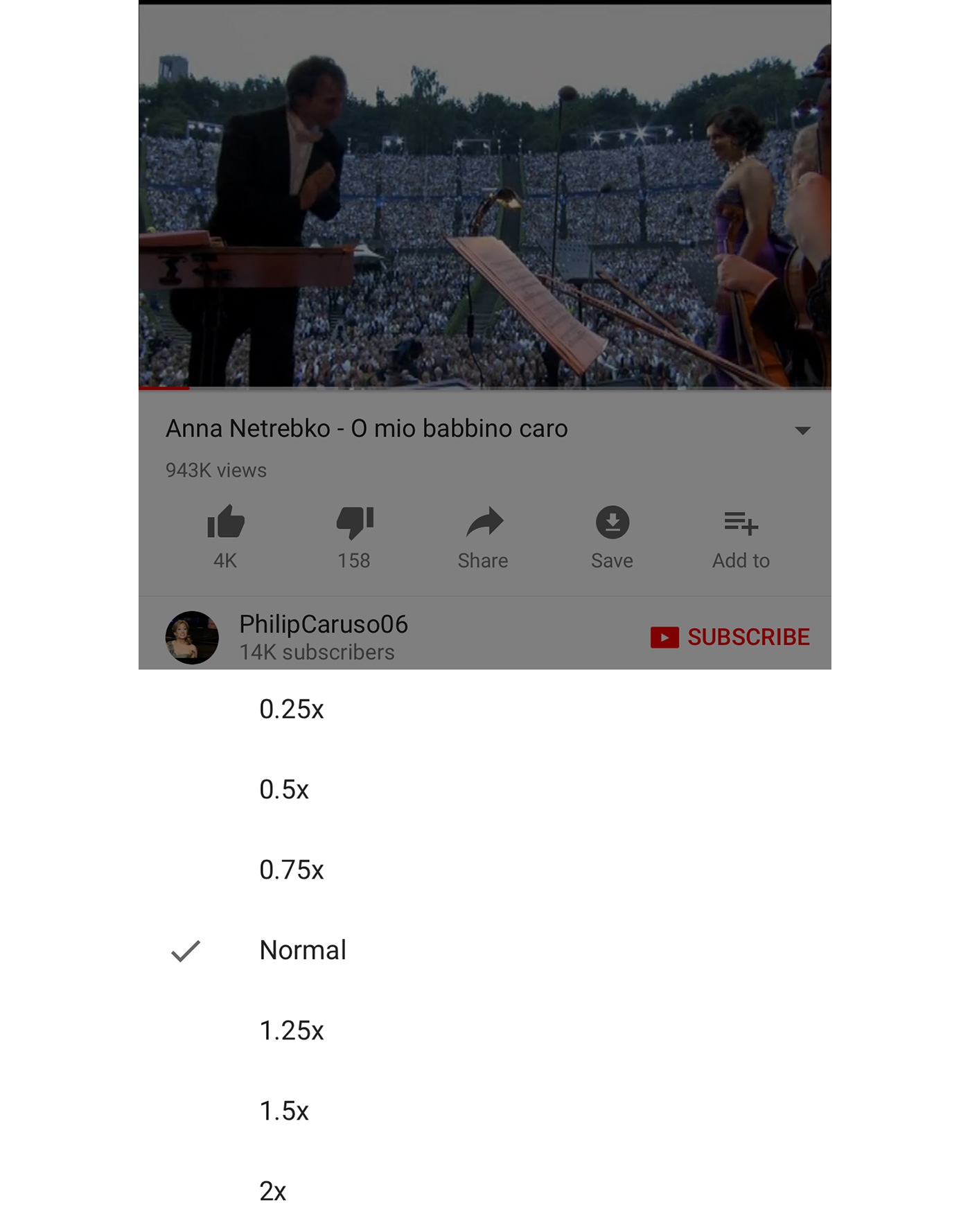 YouTube brings playback speed choices to mobile | DeviceDaily.com