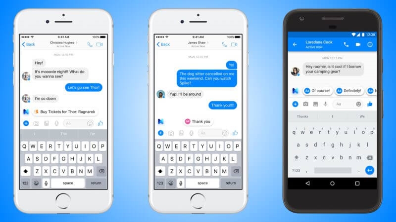 Messenger’s M assistant will suggest buying movie tickets through Fandango, sharing GIFs | DeviceDaily.com