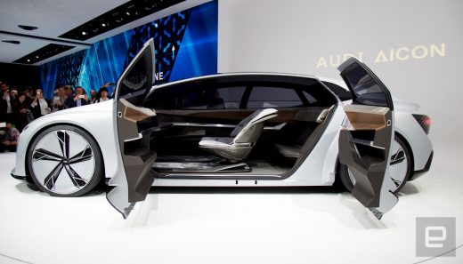 Audi’s Aicon concept car is all about autonomous luxury