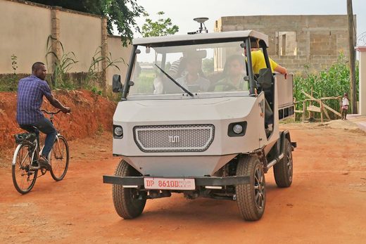 Electric car prototype is built for Africa’s rural roads
