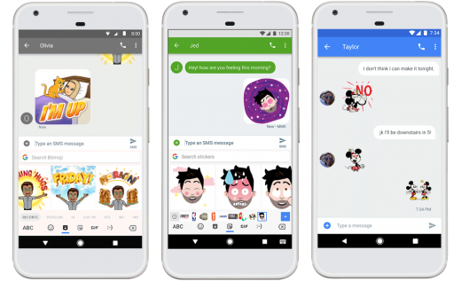 Google’s Gboard for Android gets stickers and Bitmoji