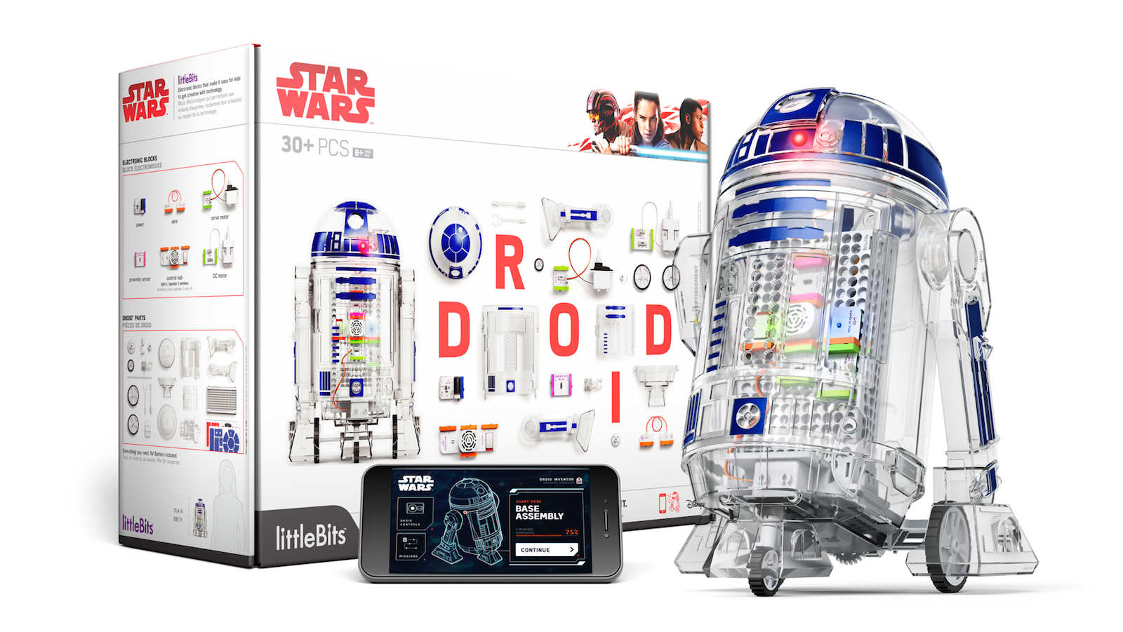 littleBits' Droid Inventor Kit teaches kids tech with 'Star Wars' | DeviceDaily.com