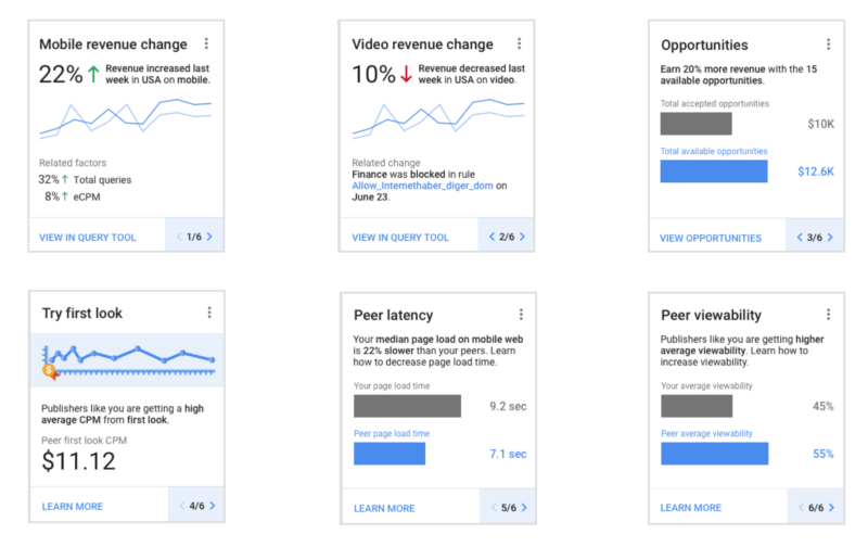 Google test surfaces user data in DoubleClick for Publishers as part of new Insights Engine Project | DeviceDaily.com