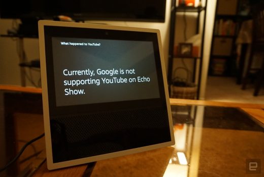 Amazon’s Echo Show loses its access to YouTube