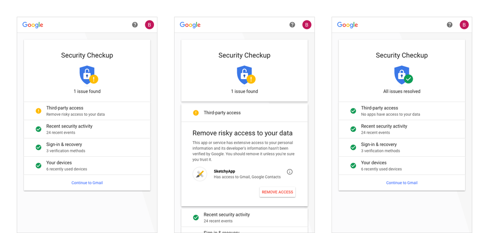 Google's refined Security Checkup identifies account vulnerabilities | DeviceDaily.com